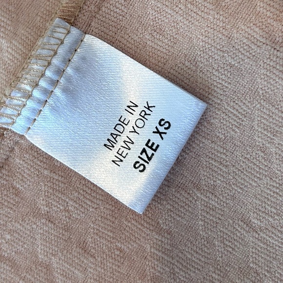 Torn By Ronny Kobo Skater Skirt size XS in beige and cream - Picture 7 of 8